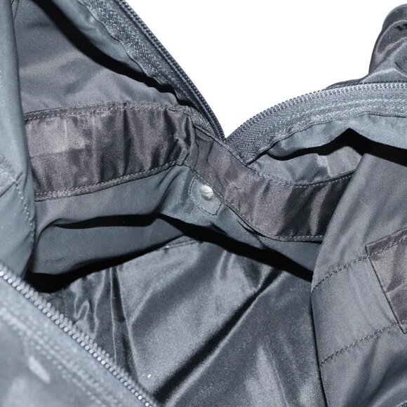 PRADA Boston Bag Nylon Black Silver Auth 144179 - Picture 13 of 16